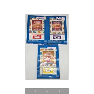 Vintage 1986 Playmates-Cricket Activity Book & Cassette Tape Set (lot of 3)